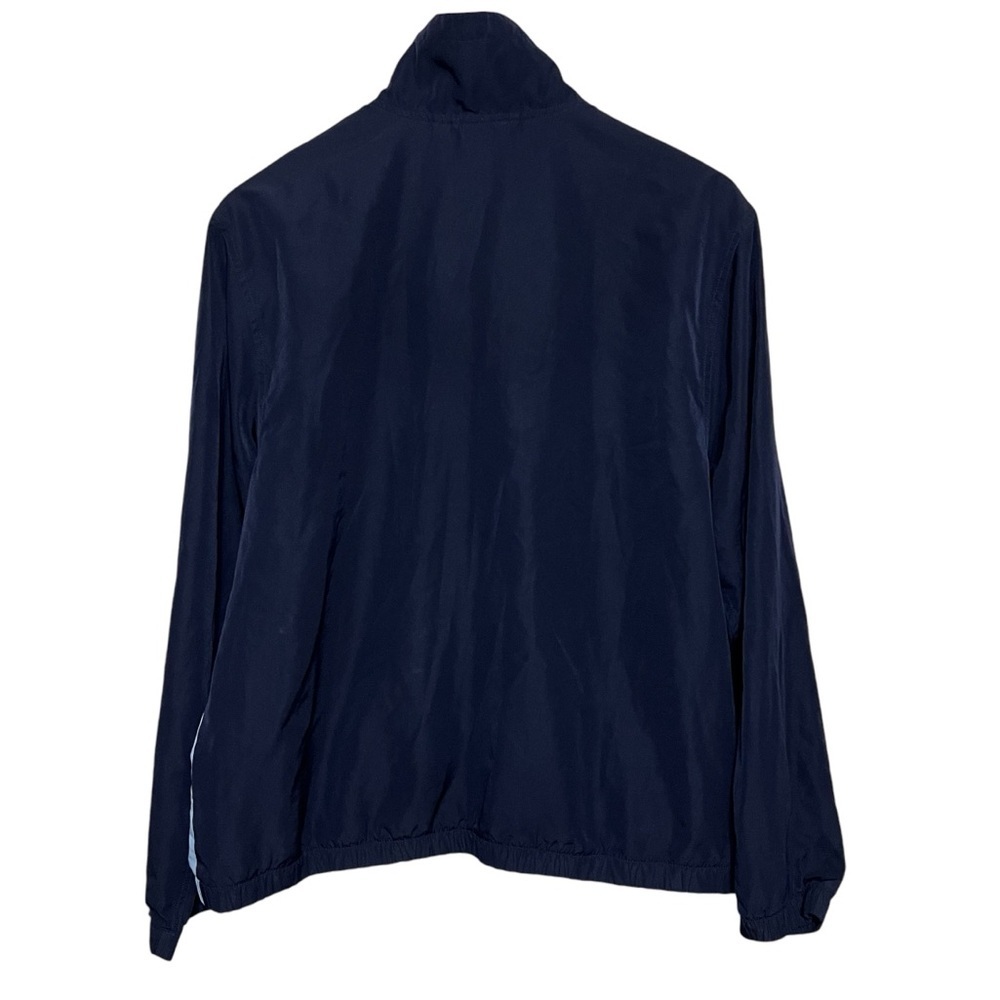 Puma Dark Blue Light Blue & White Zip Up Jacket Women Size Small - Picture 4 of 5